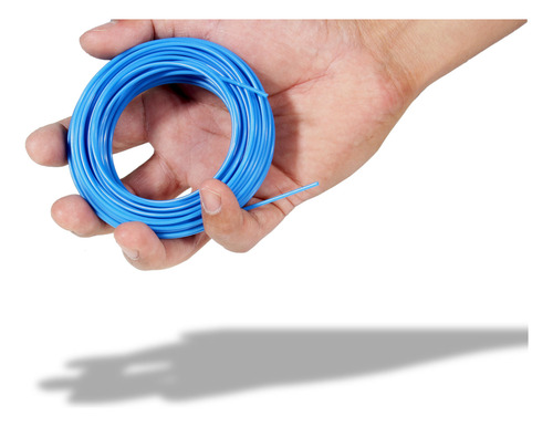 Hilo Redondo Para Desbrozadora 1.6 Mm X 15 Mts Gardens Color Azul