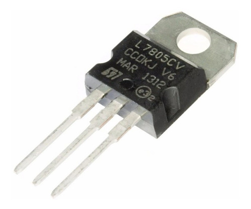 Ci Regulador Lm 7805 * Lm7805 * 1a / 5v (lote Com 25 Peças)