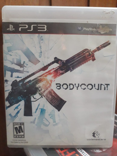 Bodycount - Fisico - Usado - Ps3