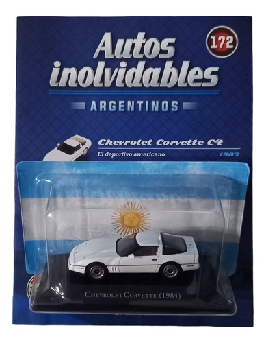 Colección Autos Inolvidables N° 172 Chevrolet Corvette 1984 