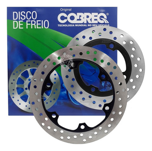 Kit Disco Freio Diant+traseir Nx 400 Falcon Cobreq+pastilhas
