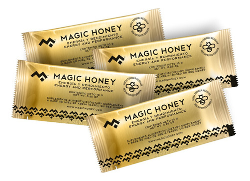 Magic Honey 4 Sachets Blisters 3 Mas 1 Gratis Para Hombre