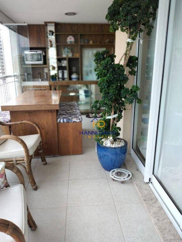Imagem 9 de 30 de Lindo Apartamento No Paraíso Com Três Suítes Três Vagas De Garagem Terraço Gourmet . - Ap4100