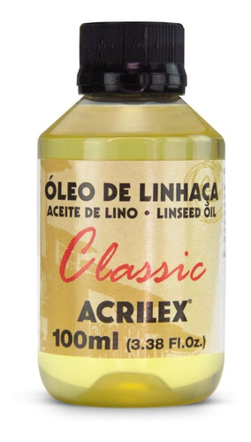 Oleo De Linhaca 100ml Acrilex