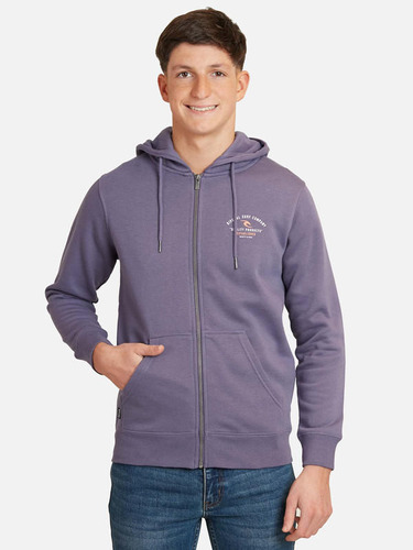 Poleron Fullzipper Morado Juvenil Hombre Ripcurl