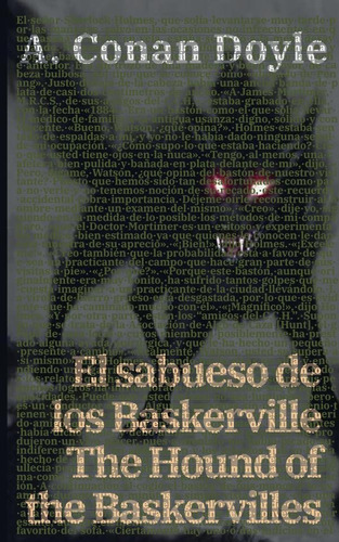 El Sabueso De Los Baskerville - The Hound Of The Baskervilles, De Arthur An Doyle. Editorial Rosetta Edu, Tapa Blanda En Español, 2023