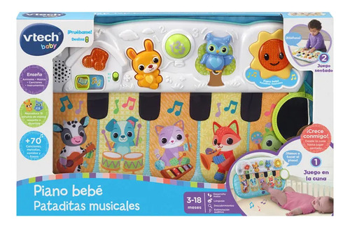 Piano Bebé Pataditas Vtech