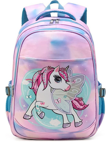 Maleta Escolar Para Niñas De Unicornio Bluefairy