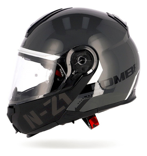 Casco Rebatible Moto Nzi Combi 2 Doble Visor - Vxv Motos