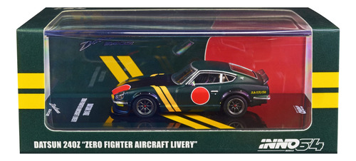 Nissan Datsun 240z Fighter Livery Inno 64 Diecast Hot Wheels