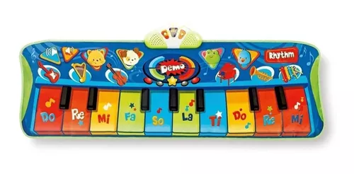 Manta de música infantil, Manta de piano infantil excelente para