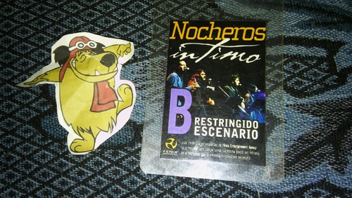 Nocheros-pase B Restringido Escenario(show Gran Rex)+program