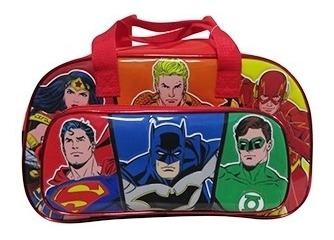 Bolso Liga De La Justicia Batman Superman Flash Pileta Colon