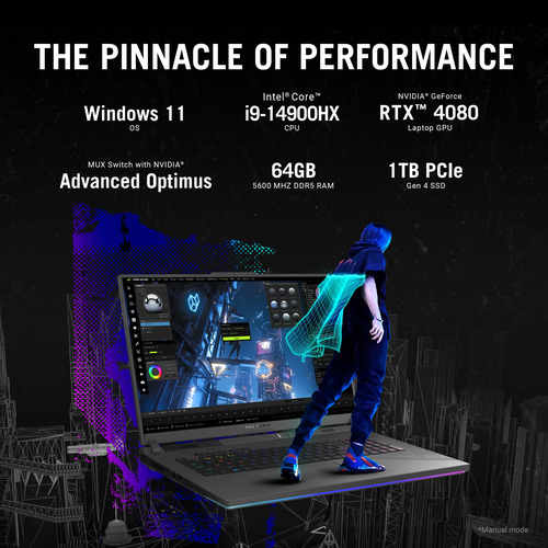 Asus Rog Strix G18 2024, 18 Qhd 240hz, Rtx 4080