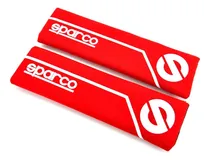 Comprar Protector Cinturon Bandana Carrera Shoulder Pad Rojo Sparco