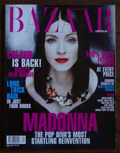 Madonna Revista Harper´s Bazaar 1999 Australia