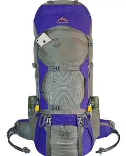 Mochila Trekking Montaña Campera 75 L Escalada Camping Viaje