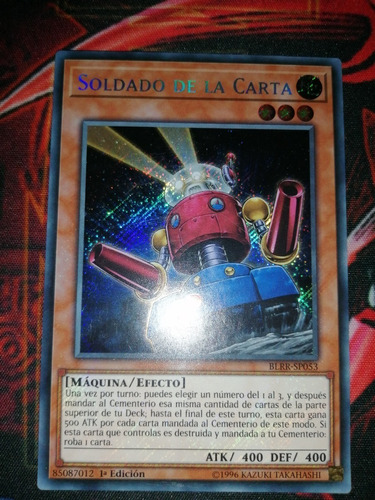 Soldado De La Carta Yu-gi-oh! Original Konami