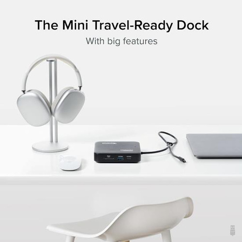 Dock Usb-c 7 En 1 Enchufable Para Doble Monitor