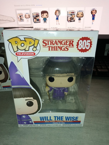 Imagen 2 de 8 de Funko Pop Will The Wise - Stranger Things 3ra Temp. En Caja
