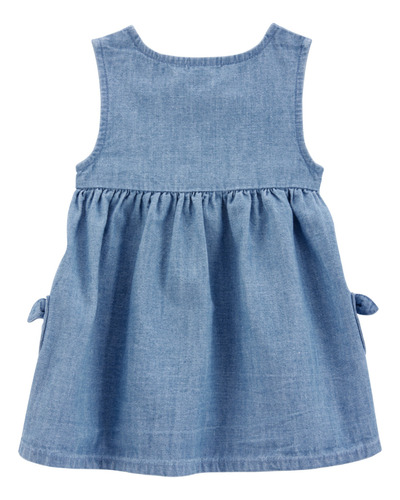 Vestido De Algodón Con Botones De Bebé 1s467810 Carters®