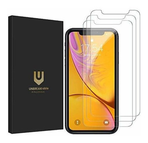 Protector De Pantalla Irrompible Para iPhone XR 61 (paquete 