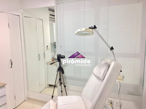 Imagem 8 de 13 de Sala, 43 M² - Venda Por R$ 297.000,00 Ou Aluguel Por R$ 1.300,00/mês - Centro - São José Dos Campos/sp - Sa0706