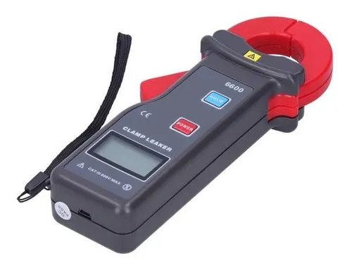 Medidor De Corriente De Fuga Modelo Etcr 6600