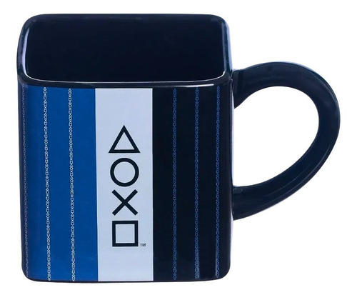 Caneca Playstation Cubo 300ml Oficial Sony Gamer Office 