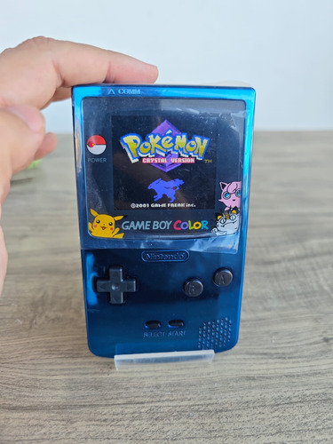 Gameboy Color - Ips V2 Azul Metalico Azul (Usado)