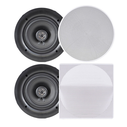 Altavoz Estéreo Pyle De 6.5'' Para Pared Y Techo Dual De