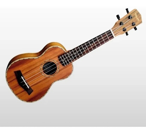 Ukelele Soprano Ashland Uk214s Inlays Madera Koa