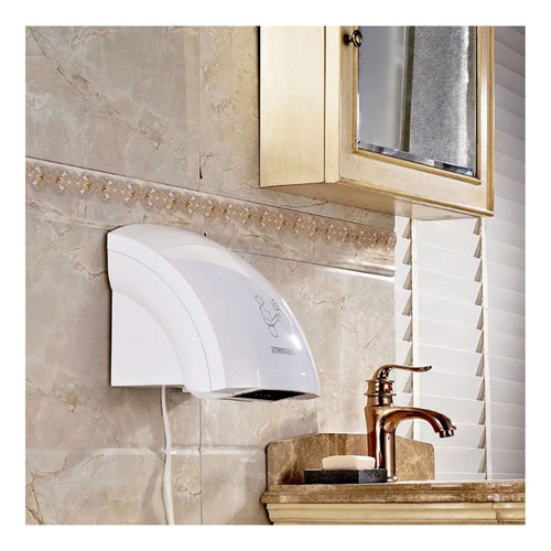 Secador Con Sensor Mano, Mxysf-001, Sensor 20cm, 2100w Color Blanco