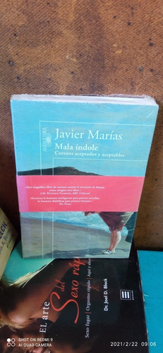 Libro Mala Índole. Javier Marías