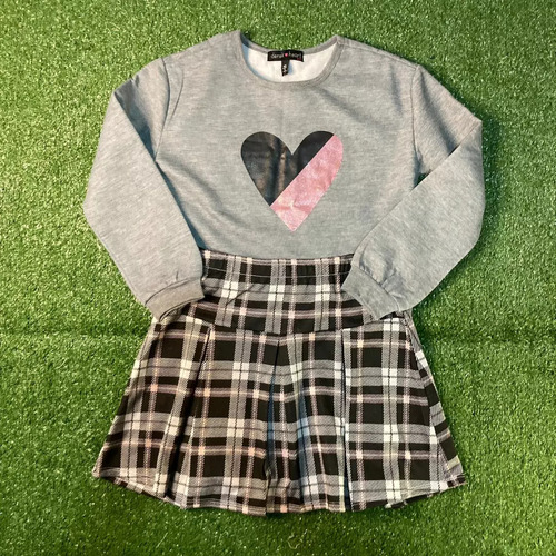 Conjunto De Falda Para Niñas Importado