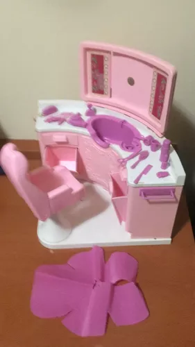 Salão de Beleza da Barbie Anos 1980