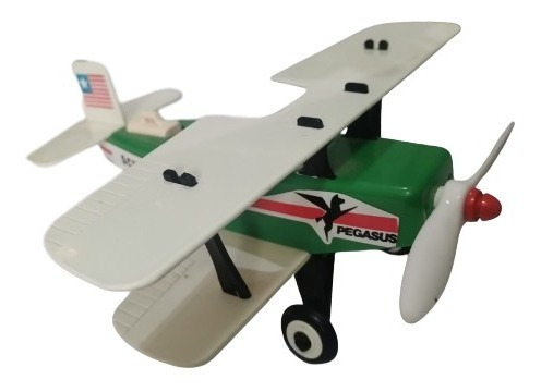 Playmobil 3246 7726 Avion Aeroplano Pegasus Biplano Ed Usa