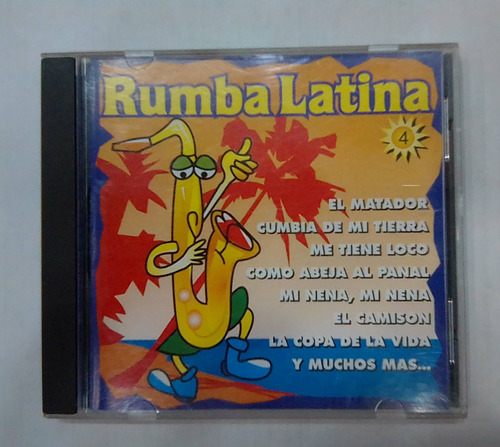 Rumba Latina. Vol 4. Cd Original Usado. Qqa.