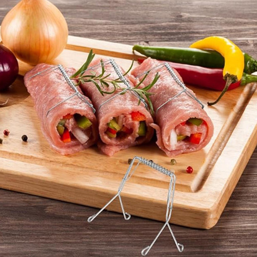 Abrazadera Para Roulade Pinzas Para Carne De Acero Inoxidabl