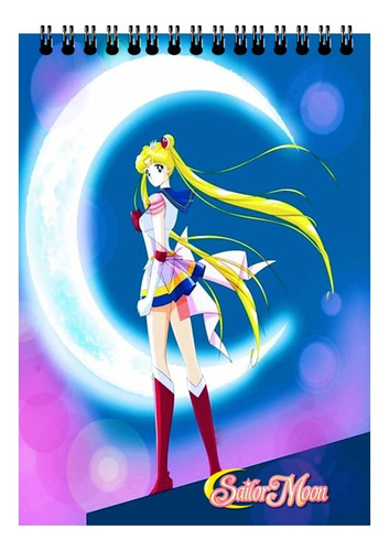 Croquera-cuaderno De Dibujo Sailor Moon + Regalito