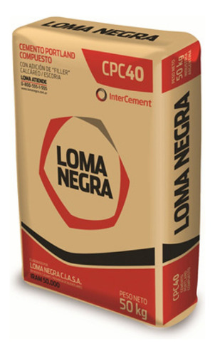 Cemento Loma Negra X 50kg Escobar