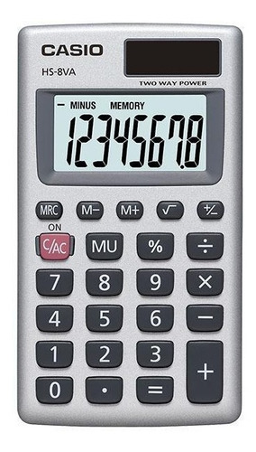 Imagen 3 de 3 de Calculadora Portátil Casio Hs-8va