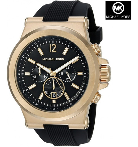 Reloj Michael Kors Dylan Mk8445 Gold / Black - 100% Original