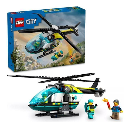 Lego City Helicóptero De Resgate De Emergência - 60405