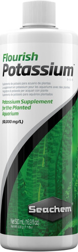 Seachem Flourish Potassium Potasio 500ml Acuario Plantado 