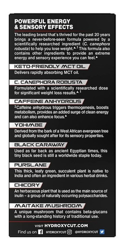 Hydroxycut Black Quemador Tecnología Liquidthemo 60 Capsulas Es El Suplemento De Pérdida De Peso Perfecto Para Ayudarlo Alcanzar Sus Objetivos De Pérdida De Peso. De Forma Rapida