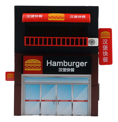 Escala 1:64 Tienda Diorama Modelo Mesa De Arena Escritorio