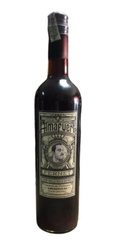 Fernet Almafuerte 40%vol. Alcóolico - 750ml