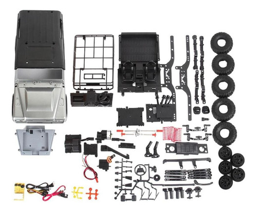 1:12 Mn99s 4wd Kit De Coche Sobre Orugas Versión 4wd