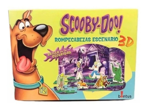 Puzzle Scooby-doo Rompecabeza Escenario 3d Bontus Dgl Games